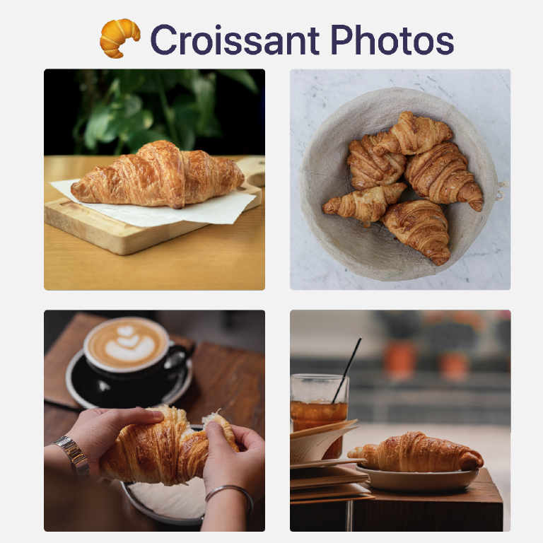 Croissant Project Preview